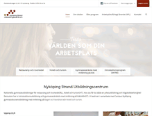 Tablet Screenshot of nsutbildning.se